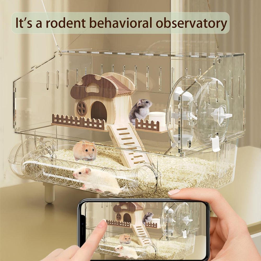 LummiPlay top-open design suited for mice and small rodents.