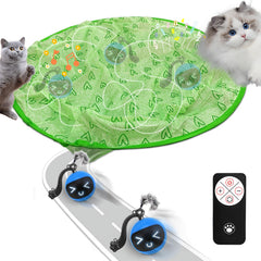 LUPAPA interactive cat toys hunting hood enables indoor chase play that stimulates instincts.