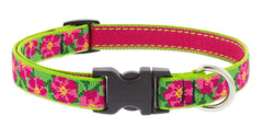 Collar LupinePet con diseño Petunias, resistente para paseos diarios