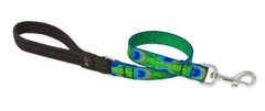 LupinePet Originals traffic lead close-up shows padded handle for comfortable crowd walks.