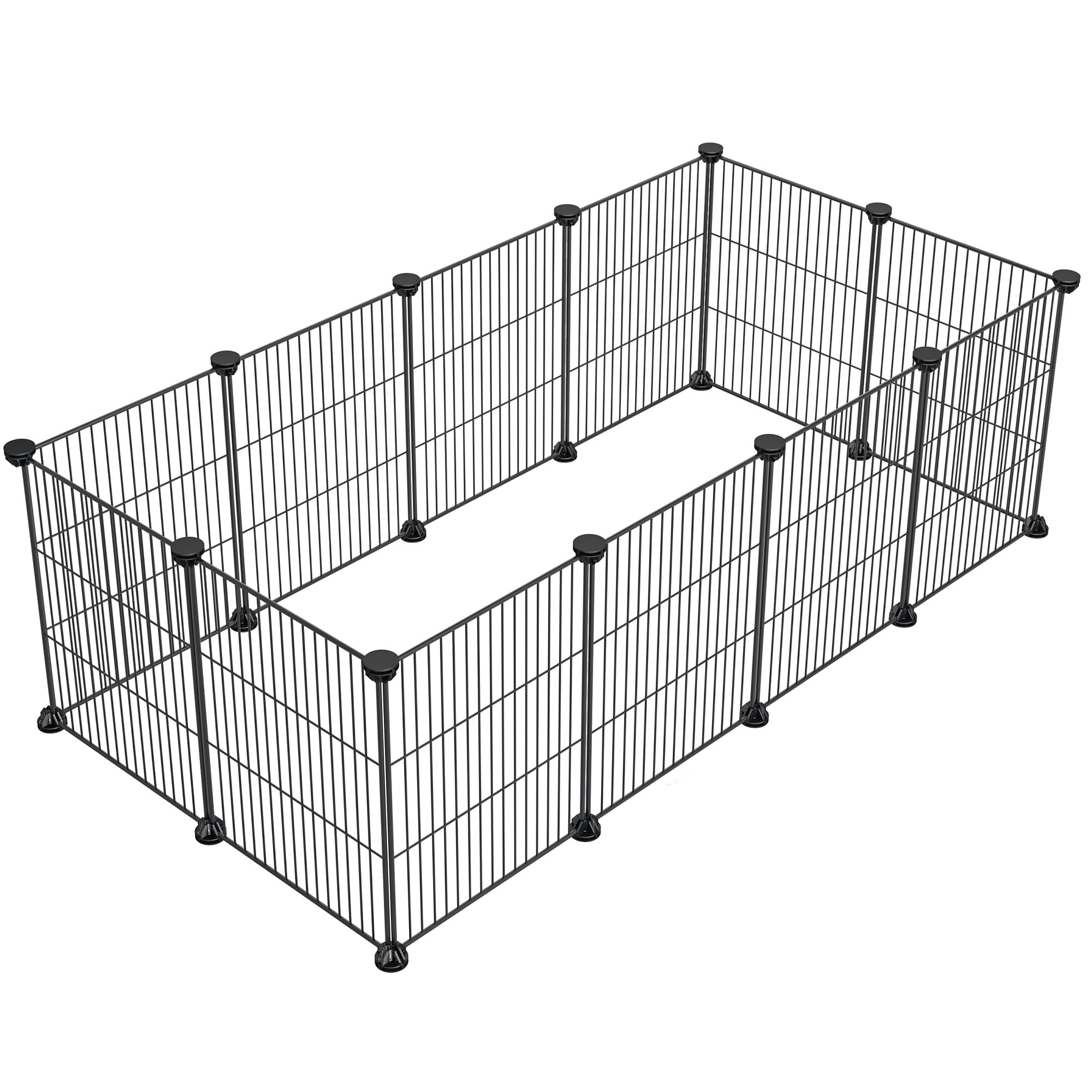 LURIVA DIY playpen assembled for secure indoor playtime.