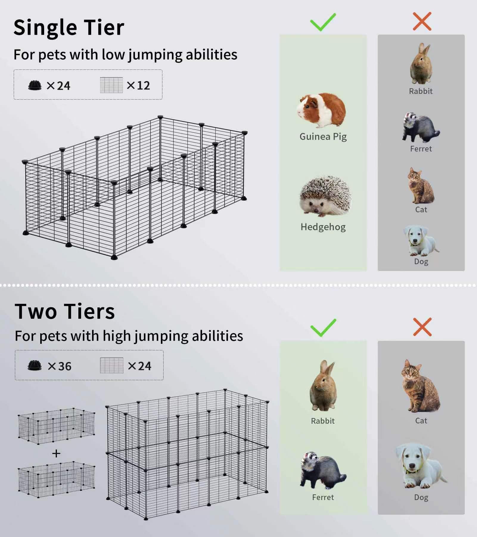 LURIVA DIY playpen open-panel view highlighting versatility.