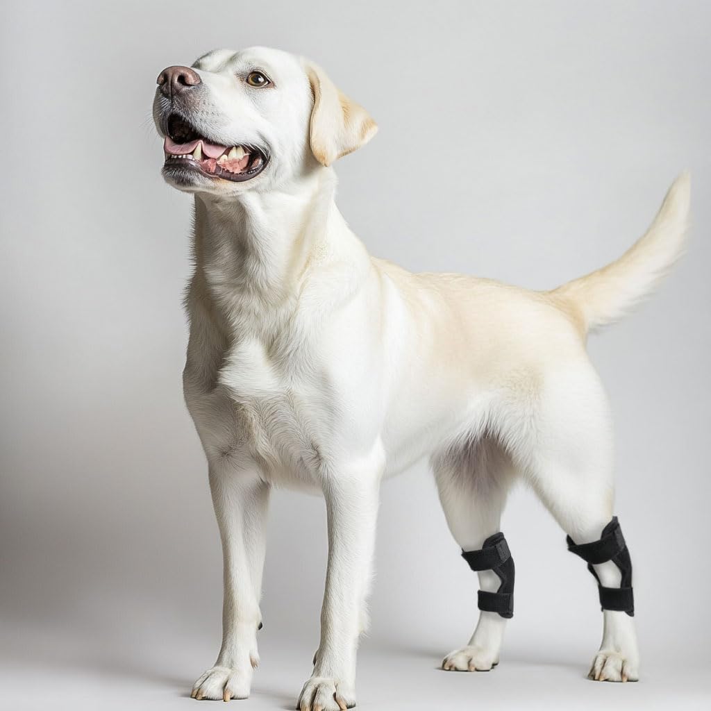 Lushnessu dog brace wear-test friendly design supports gradual familiarization.