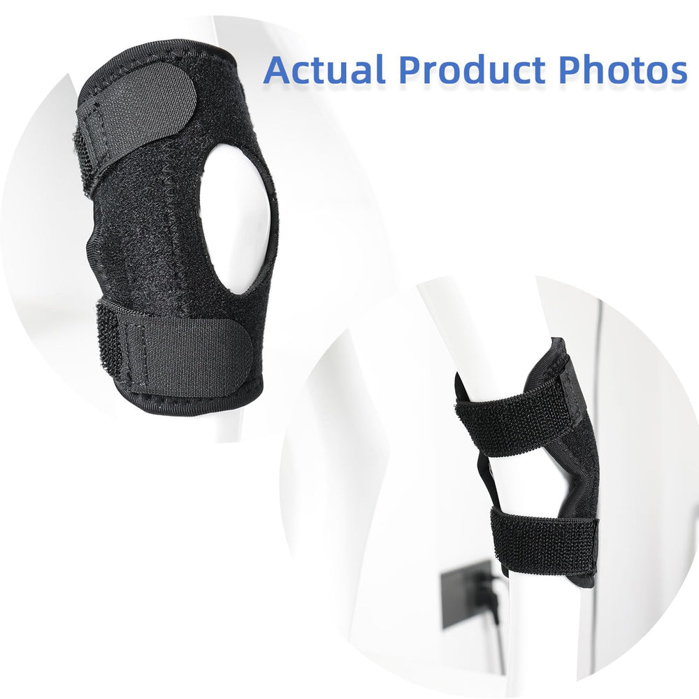 Lushnessu replaceable bars knee brace customizable support for changing needs.