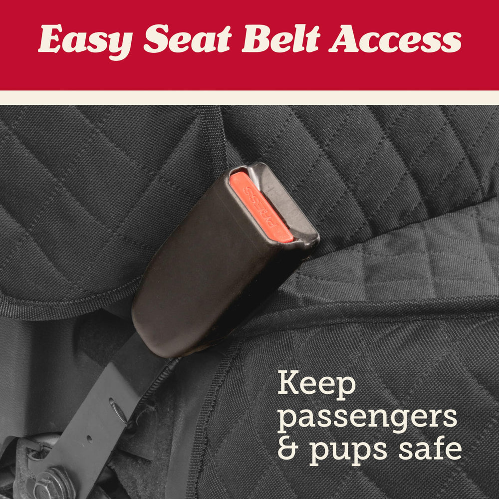 Lusso Gear dog seat cover captain chair front provides full-seat protection