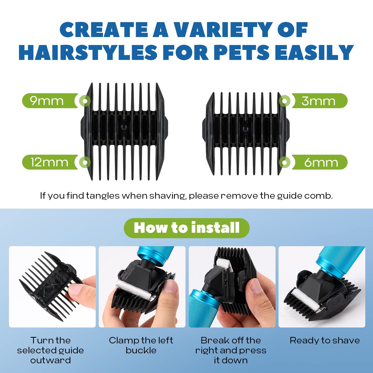 LuzRise clipping demo on dog coat demonstrates versatile trim options.