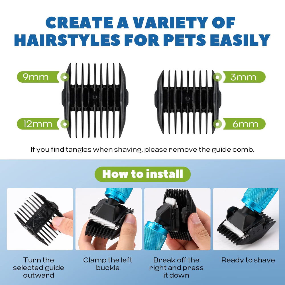 LuzRise clipping demo on dog coat demonstrates versatile trim options.
