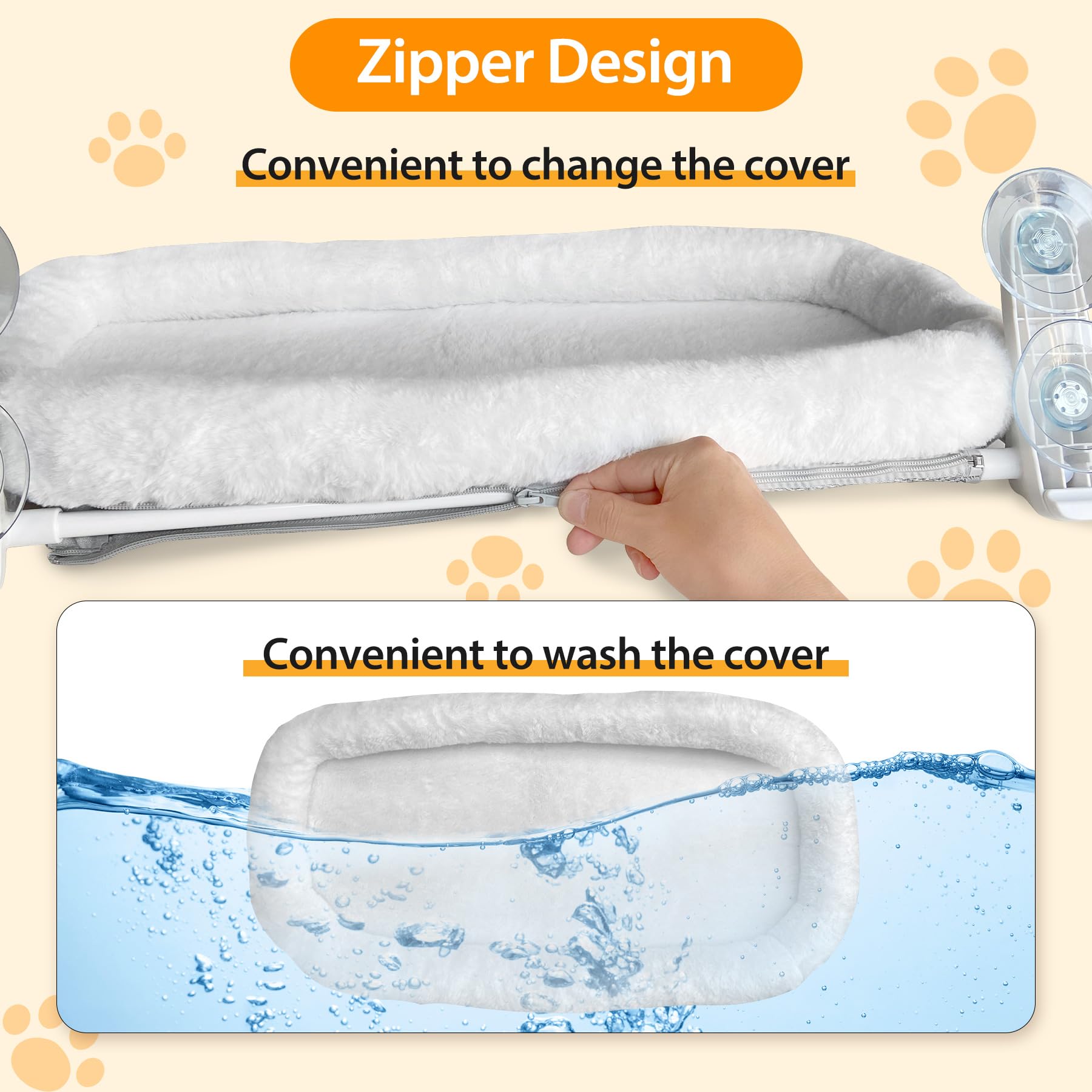 L&W BROS dual-sided covers provide year-round comfort and easy washing.