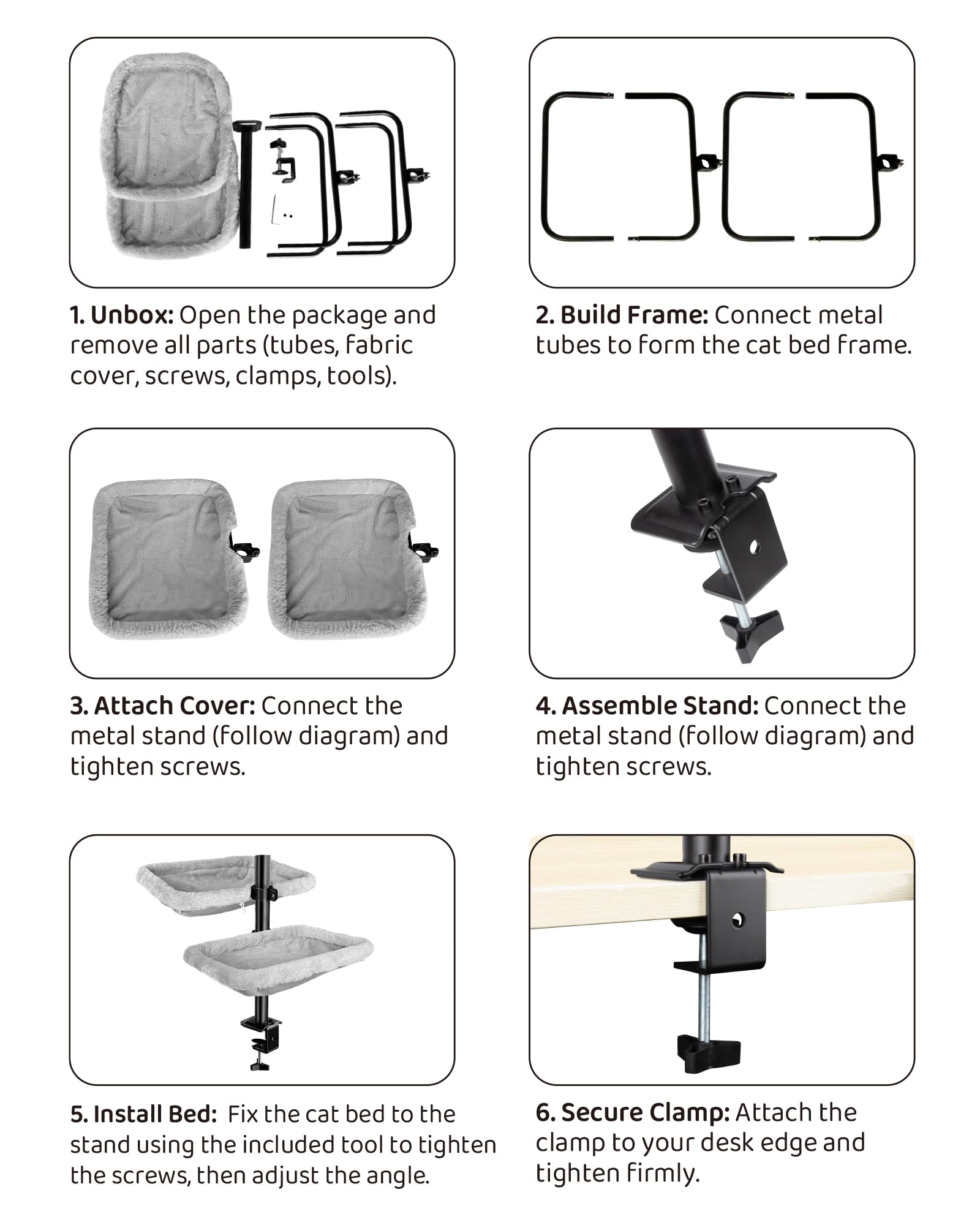 L&W BROS. Desk Bed edge installation saves floor space and offers front-row workspace seating