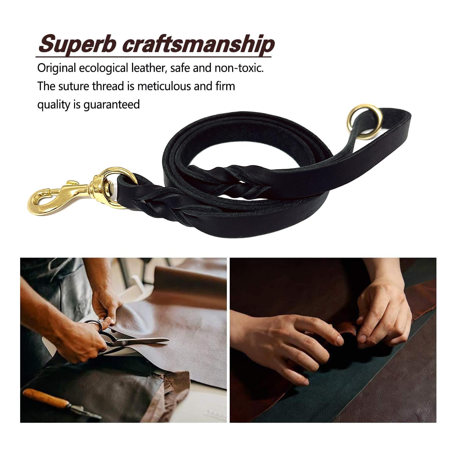 LWBMG dog leash for large dogs and training sessions.