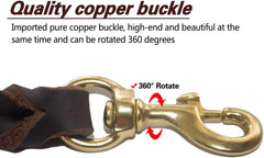 LWBMG handmade braided leash closeup emphasizes strength and stylish detail for everyday use