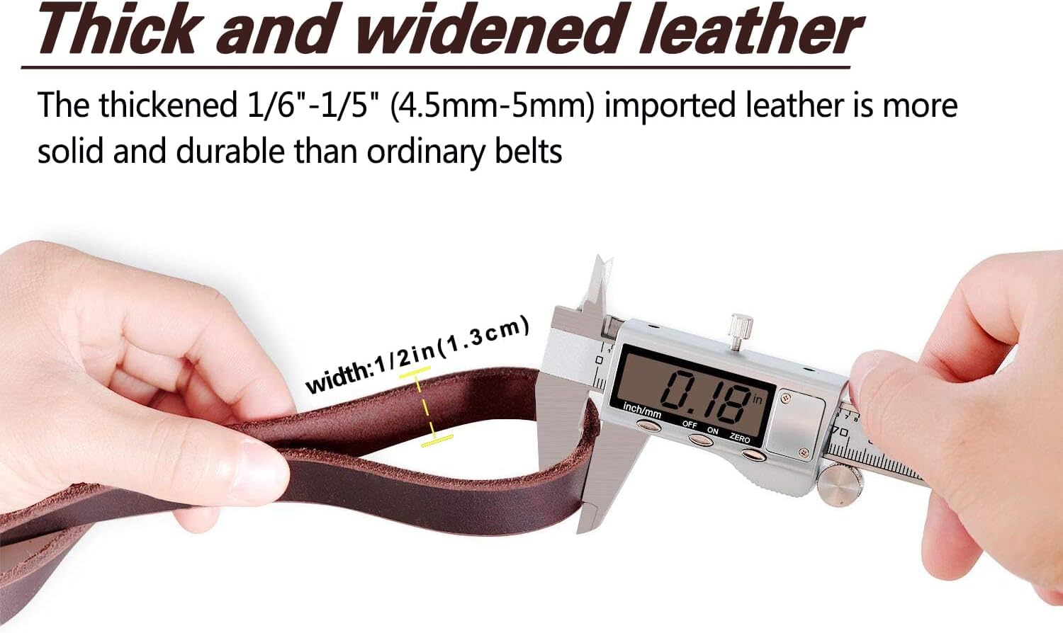 LWBMG heavy-duty leash closeup shows high tensile strength and reliable dog security