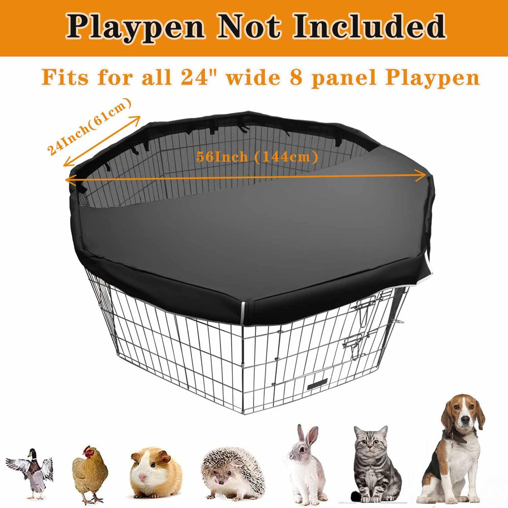 LWFCOEE dog pen cover quick-drying mesh ideal for outdoor use.