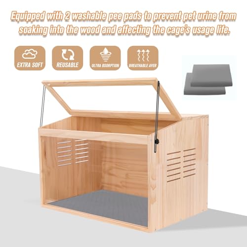 LWYMX hamster cage acrylic panels provide clear visibility for monitoring playtime