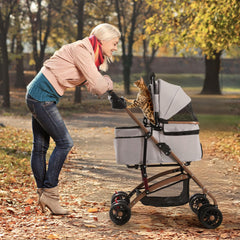 LXEVRA all-terrain wheels enable smooth rides on multiple surfaces