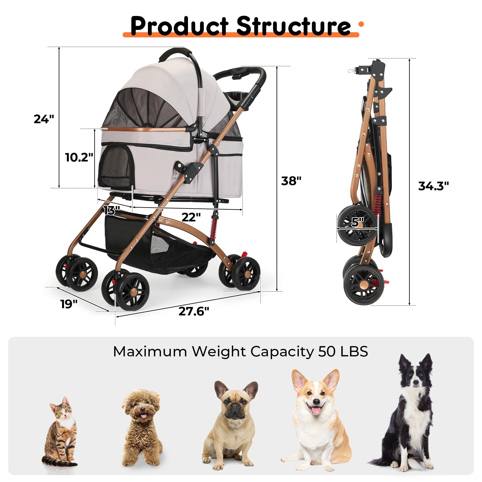 LXEVRA detachable carrier and car seat convert to standalone travel gear