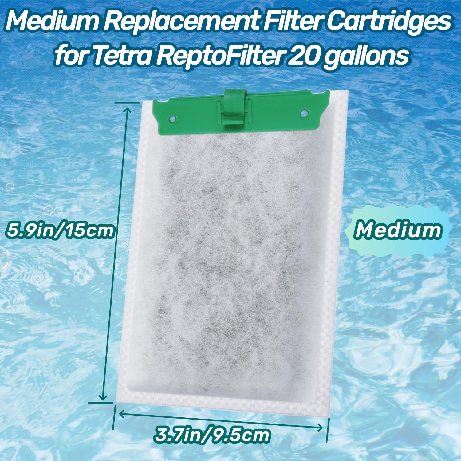 Lxiyu aquarium cartridge installed in a Tetra Whisper unit for improved filtration.