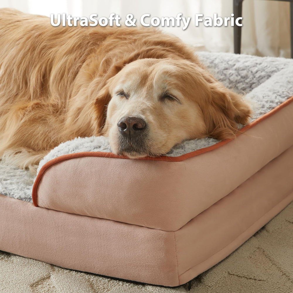 LEXTRO bed with removable waterproof cover for easy cleaning