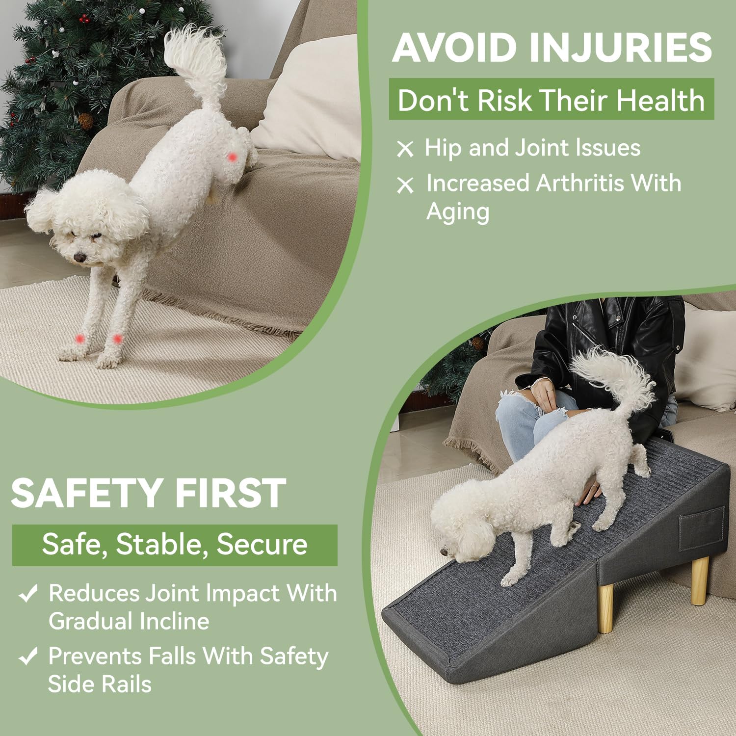 LY dog ramp-anti-slip-pad highlights secure traction for confident climbs.