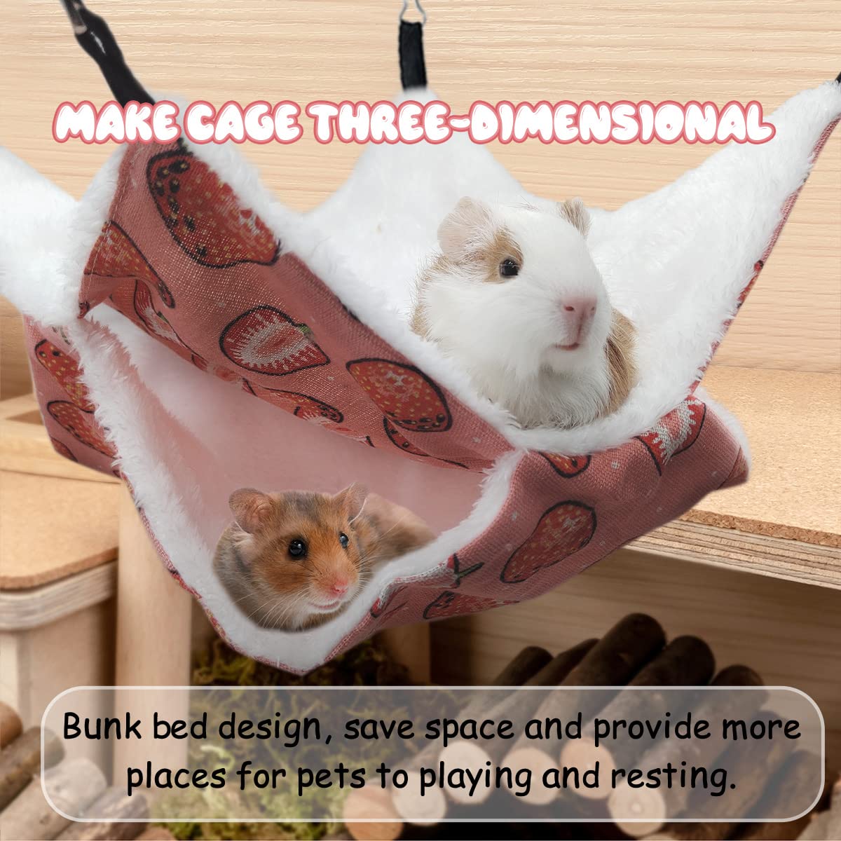 LYART hammock makes a thoughtful gift for small-pet lovers.