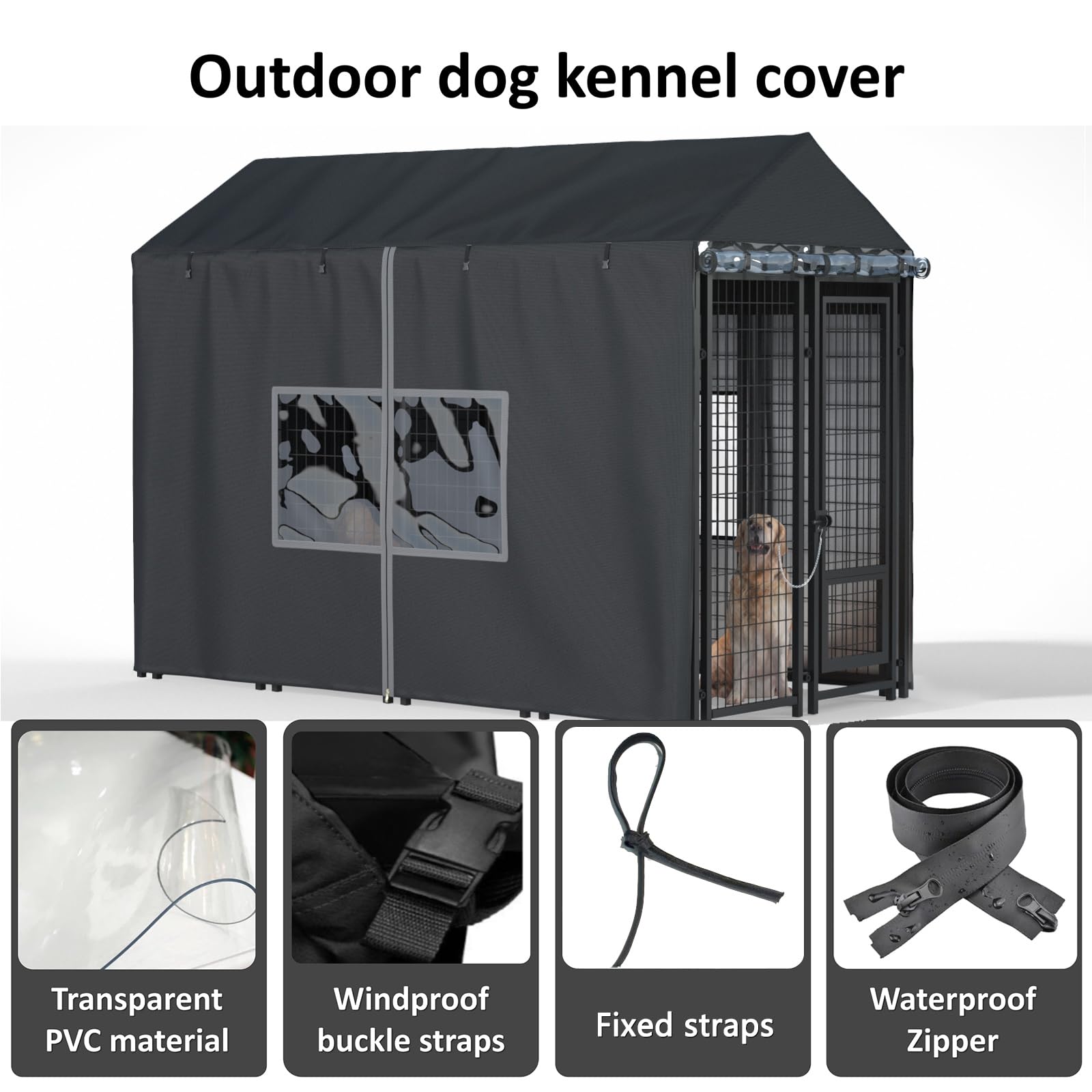 LYBOSH 600D oxford fabric construction delivers durable, weather-ready protection.