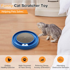 LYCTDD round scratching refill showing easy replacement and extended life
