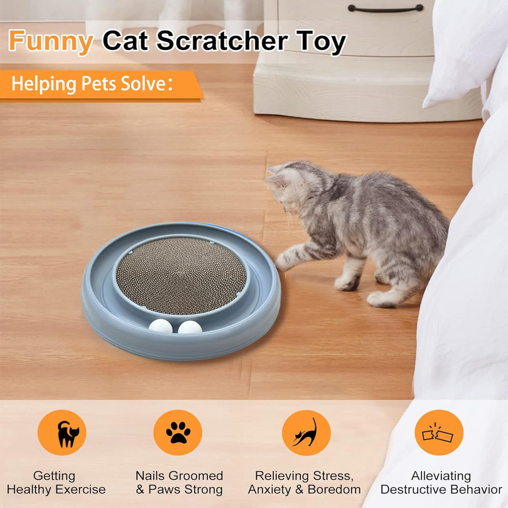 LYCTDD spare ball for cat toy grey helps prevent losing balls during play