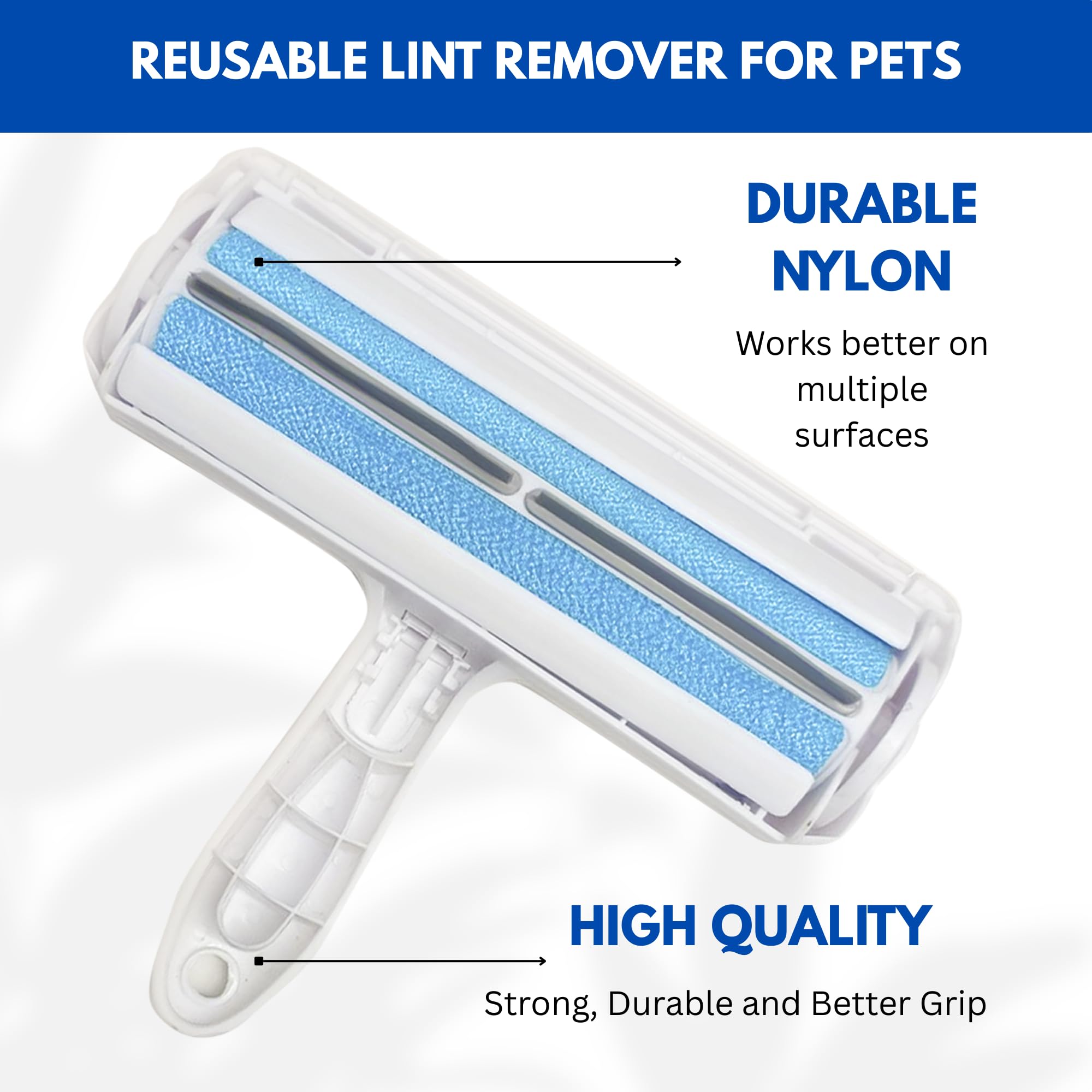 LyfNeeds eco-friendly design reduces waste from disposable lint rollers.