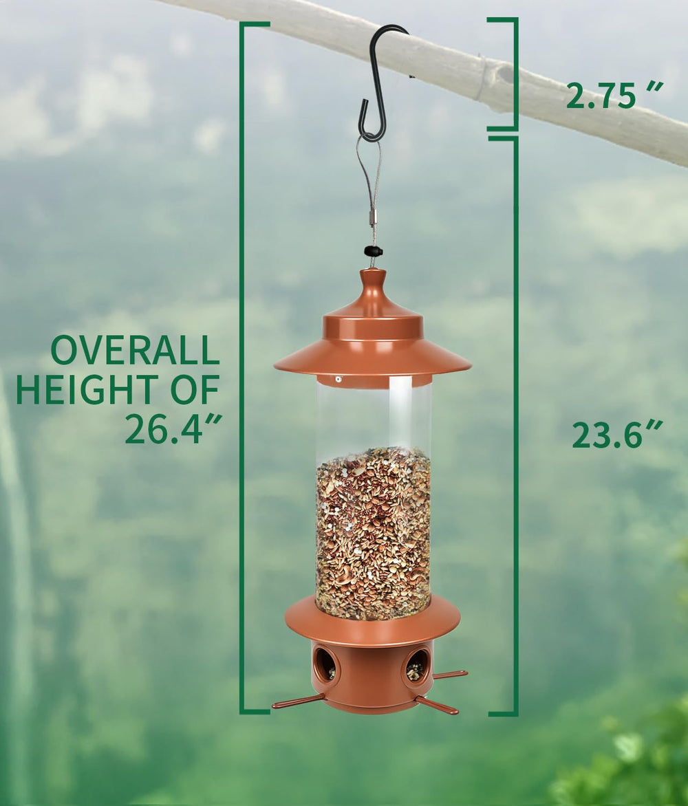 LYKENTOR water-dry bottom holes help keep seeds fresh
