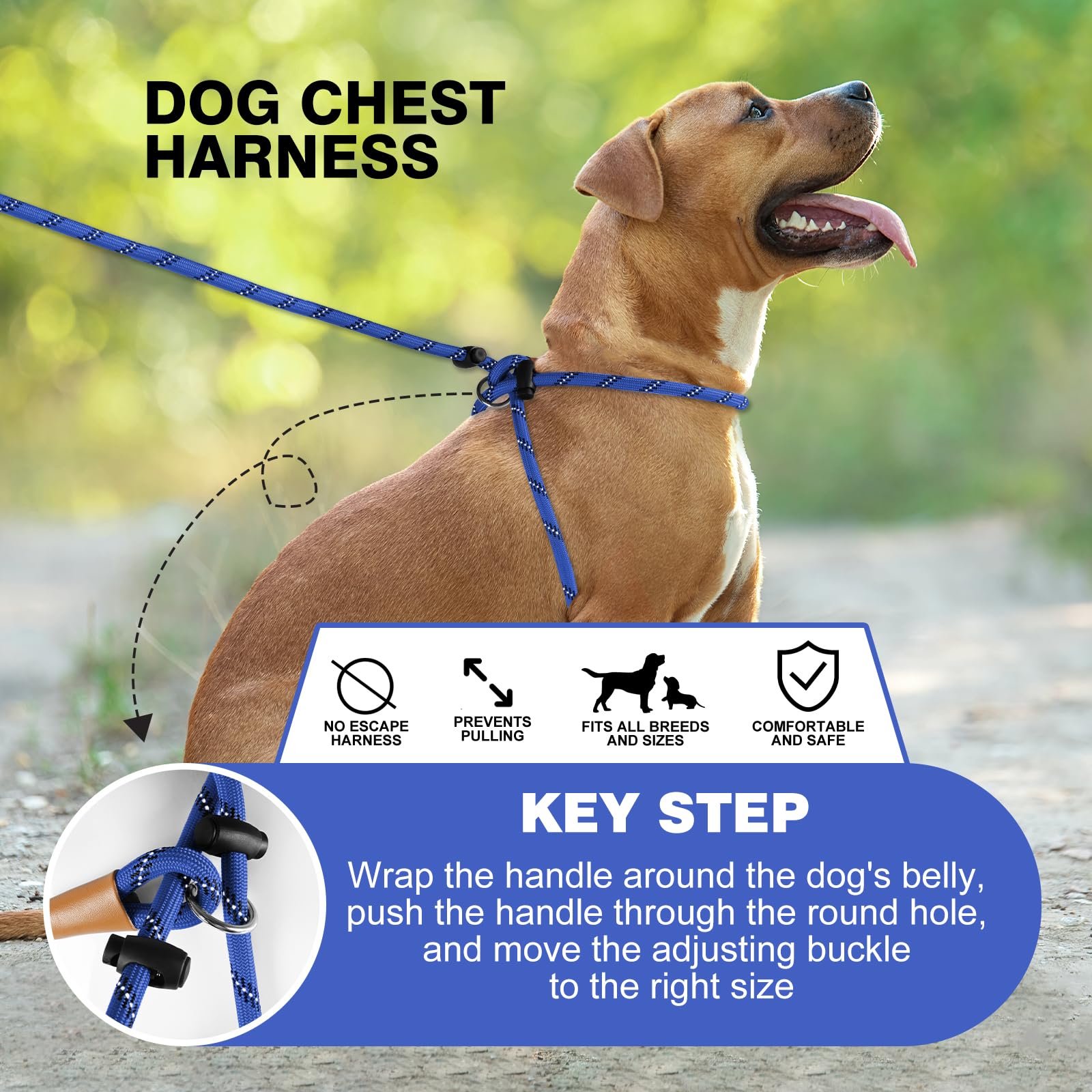 Lynxking Durable nylon rope promises long-lasting everyday use.