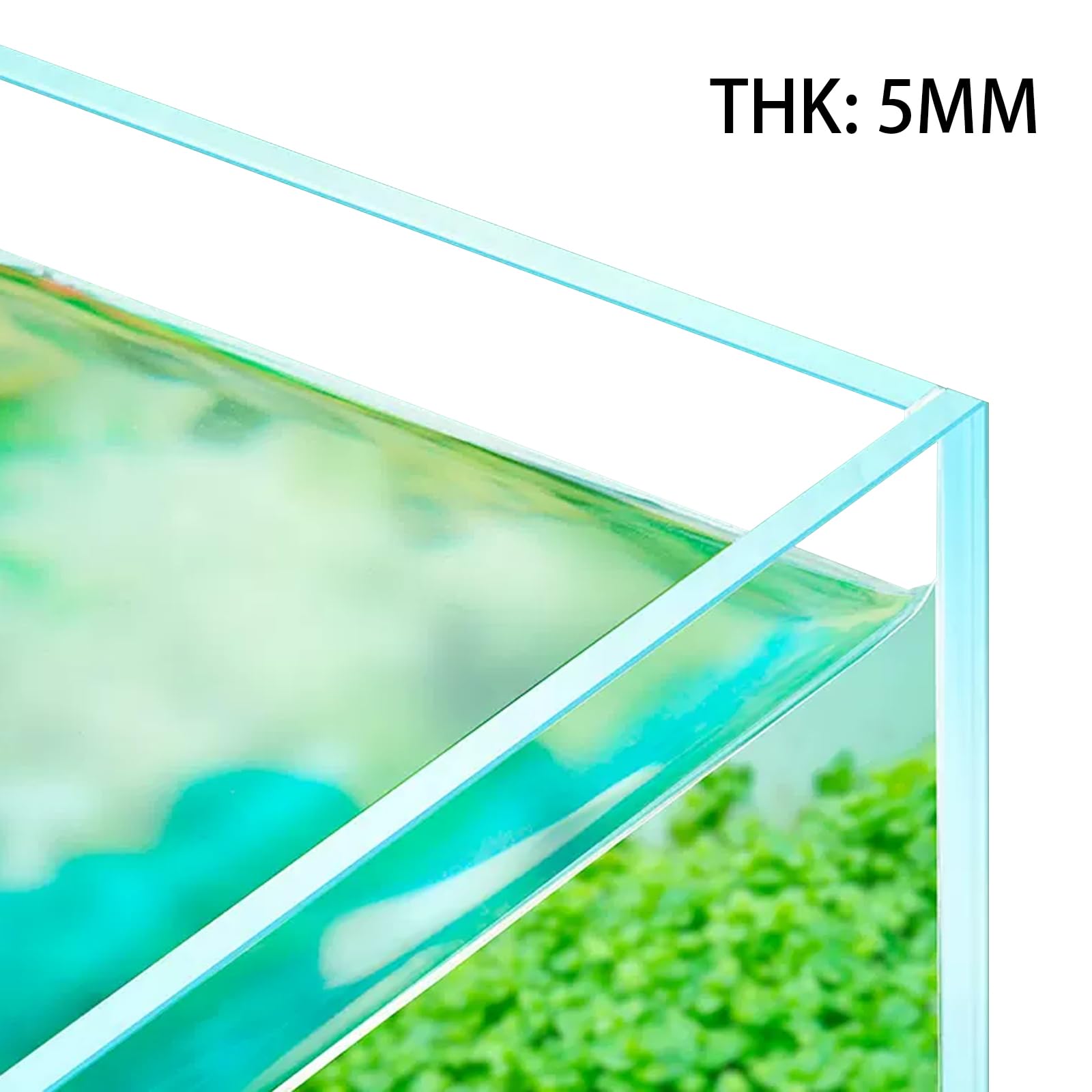 LYPHARD AQUARIUMS 5mm glass thickness detail for durability