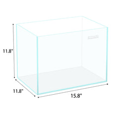 LYPHARD AQUARIUMS ultra-clear low-iron glass close-up highlighting clarity