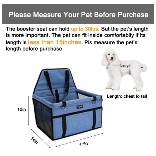 Lyricalife Pet Car Seat waterproof pad keeps the interior dry and clean