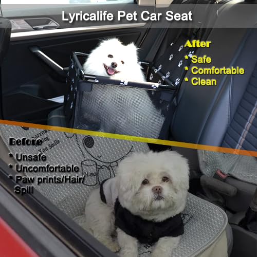 Lyricalife Car Seat security strap ensures snug fit to prevent shifting during travel.