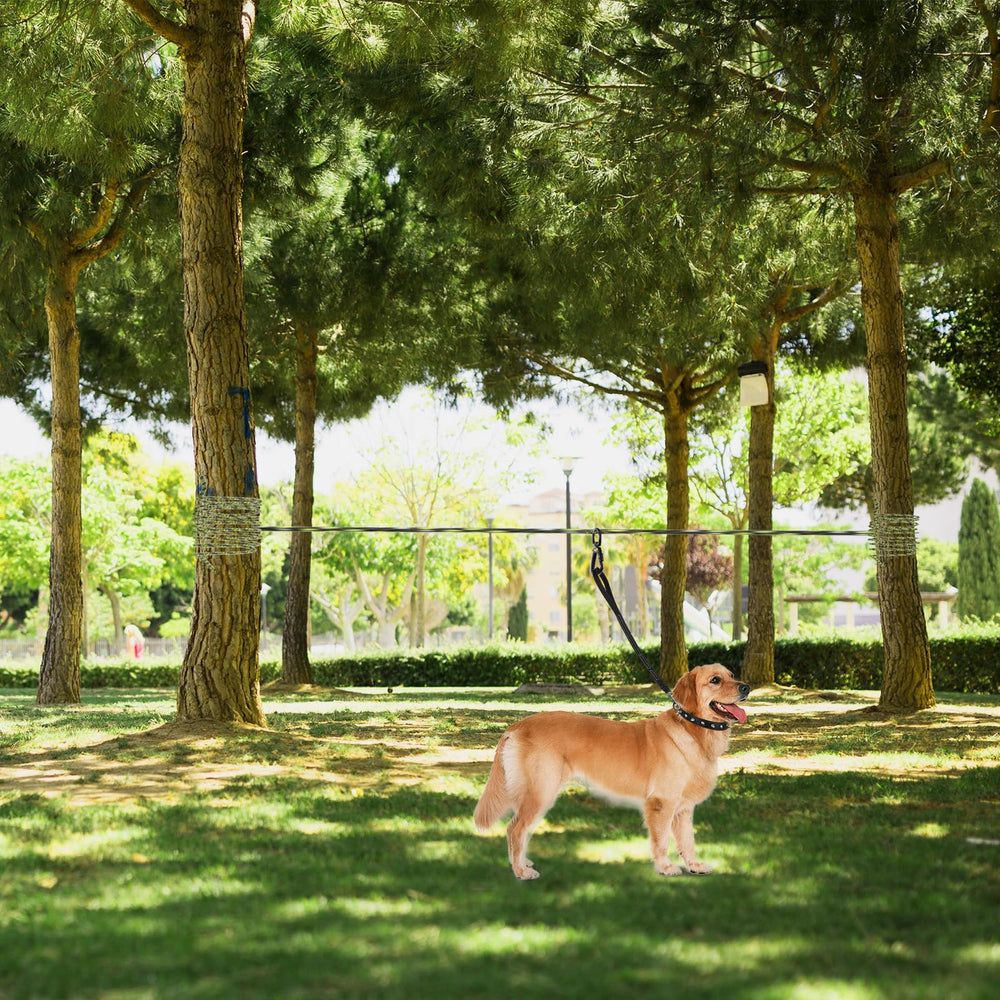 LZ.MZXU camping leash boosts pet mobility outdoors