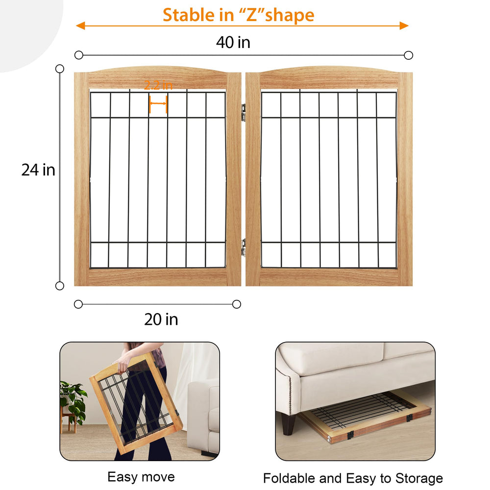 LZRS dog gate ideal for stairs and hallways to guide pets with confidence.