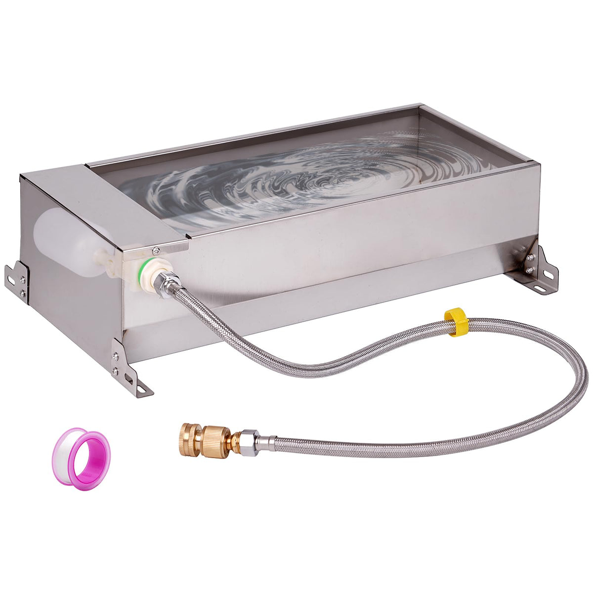 LZWUNYXE stainless steel automatic water trough for durable livestock hydration