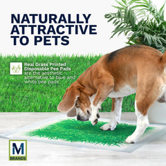 M BRANDS Big Dawg adhesive corners keep grass-pads flat on floors.