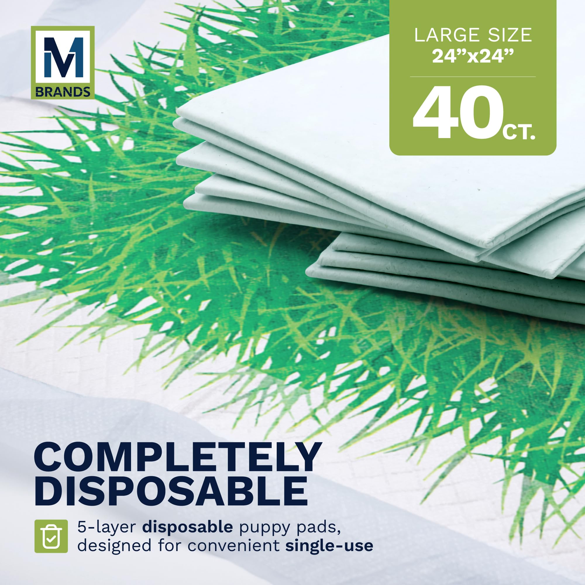 M BRANDS Big Dawg realistic grass look enhances training acceptance.