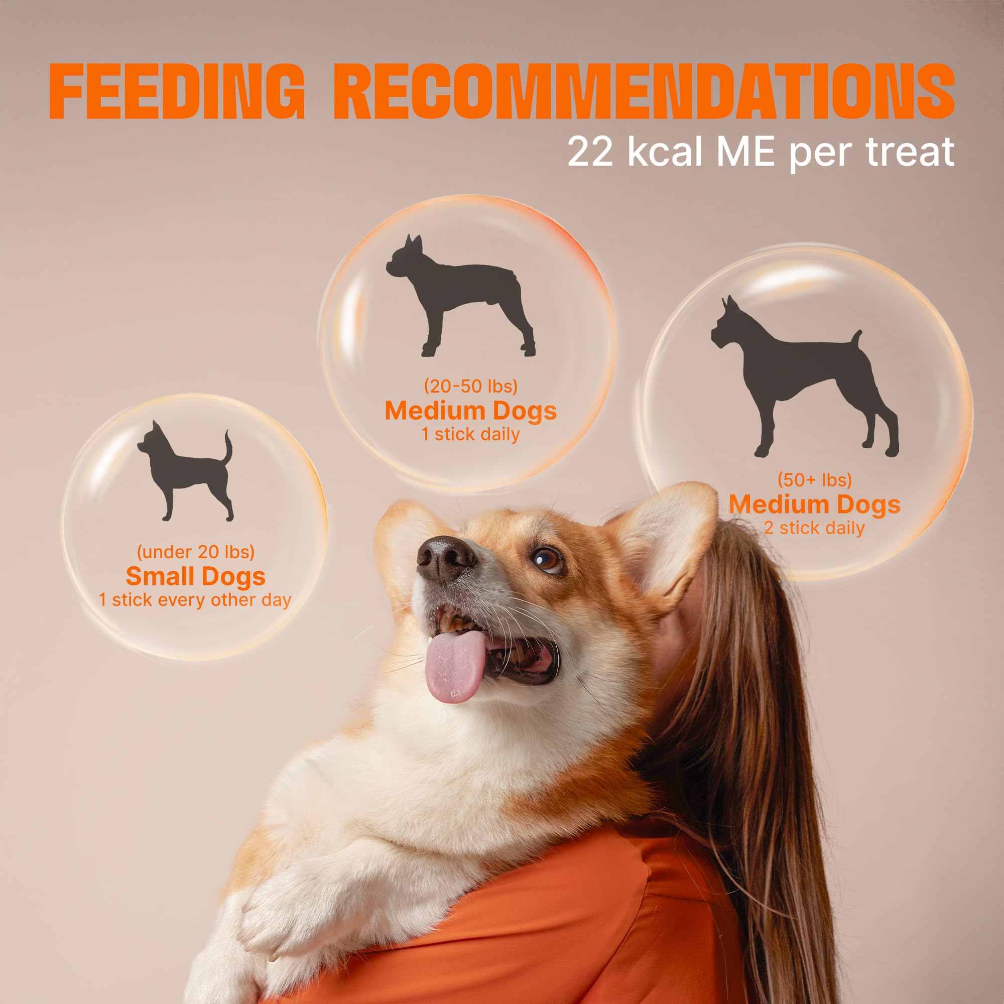 M-PETS Kabobs cocción lenta para mayor duración de la masticación