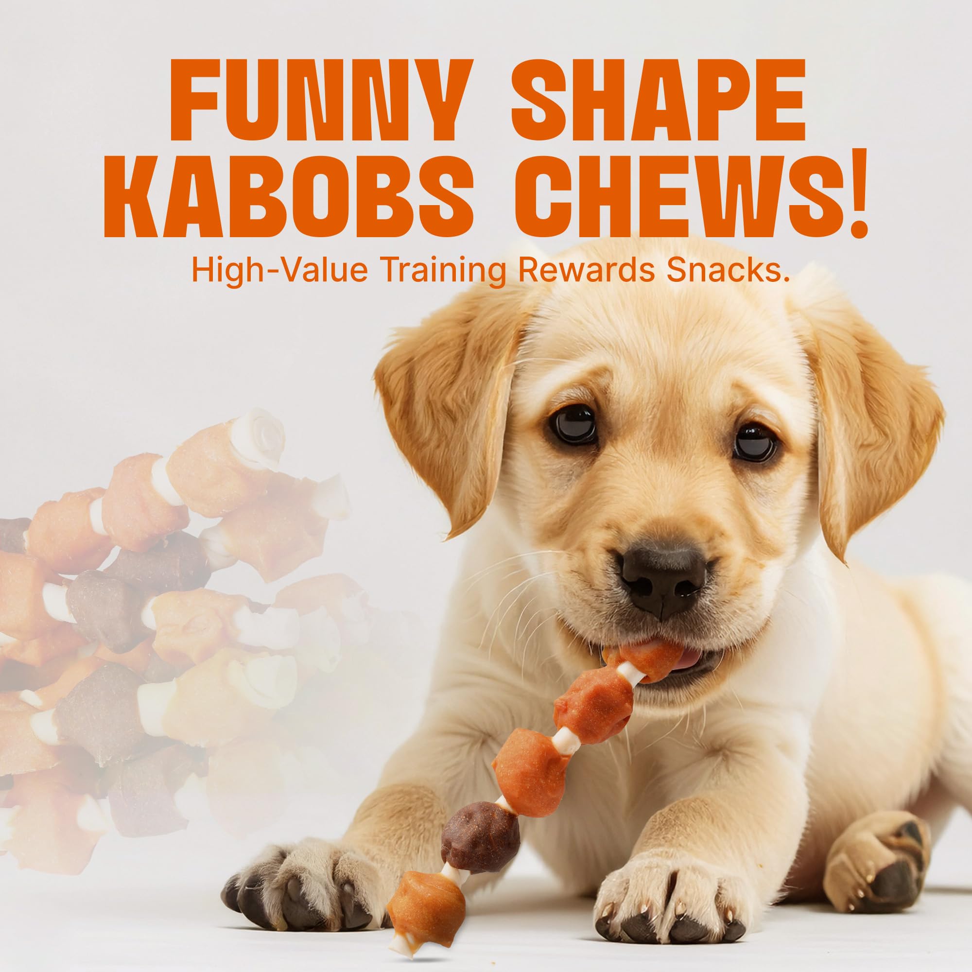 M-PETS Kabobs aptos para todas las tallas, ideal para cachorros y adultos