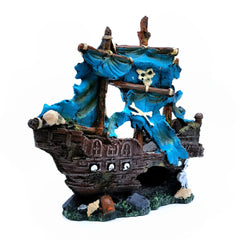 M2cbridge antique roman column ruins aquarium decor creates dramatic backdrop and shelter.