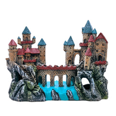 M2cbridge antique-roman-column-ruins provides authentic underwater drama with a natural hiding spot for fish.