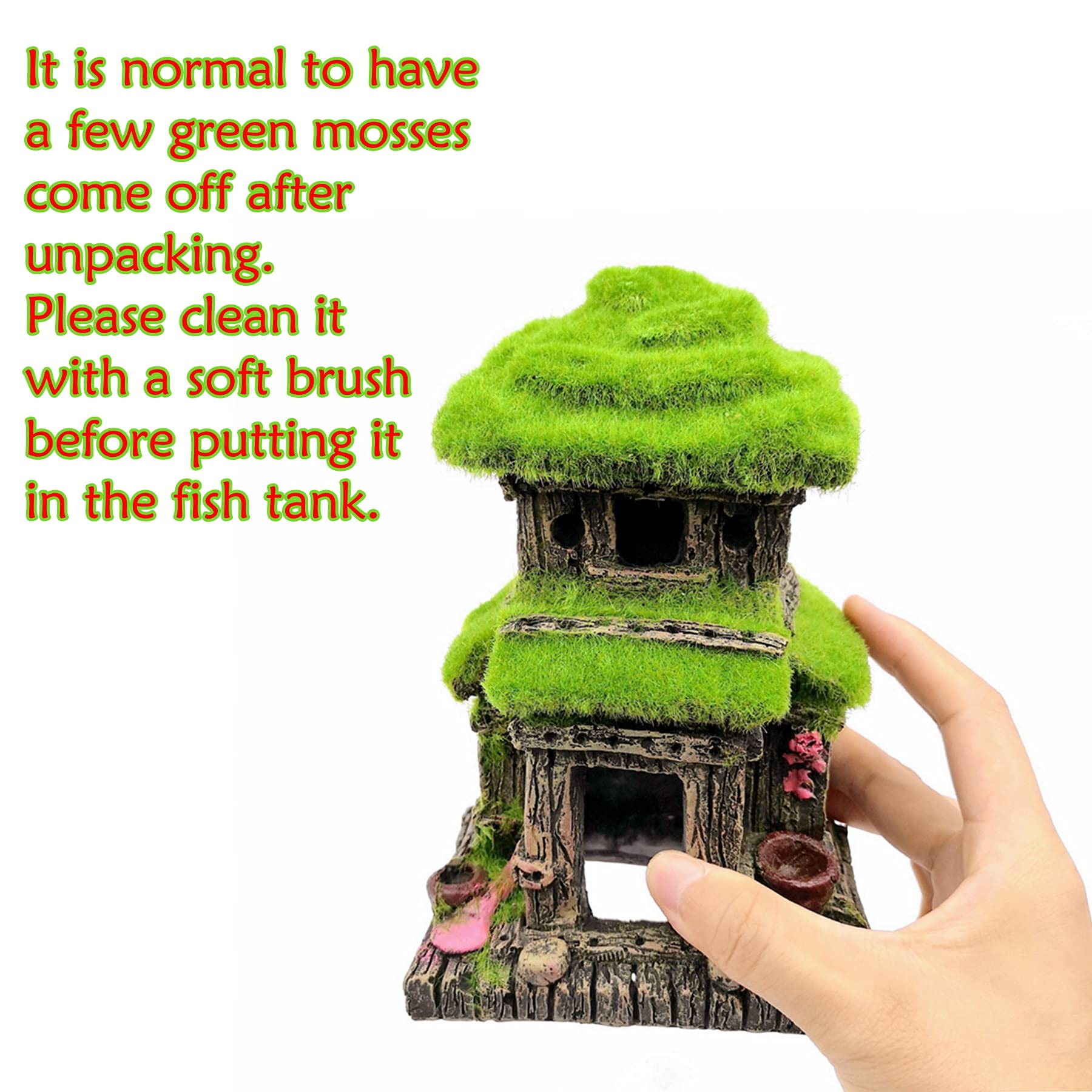 M2cbridge aquarium decor in tank setup demonstrates betta cave integration