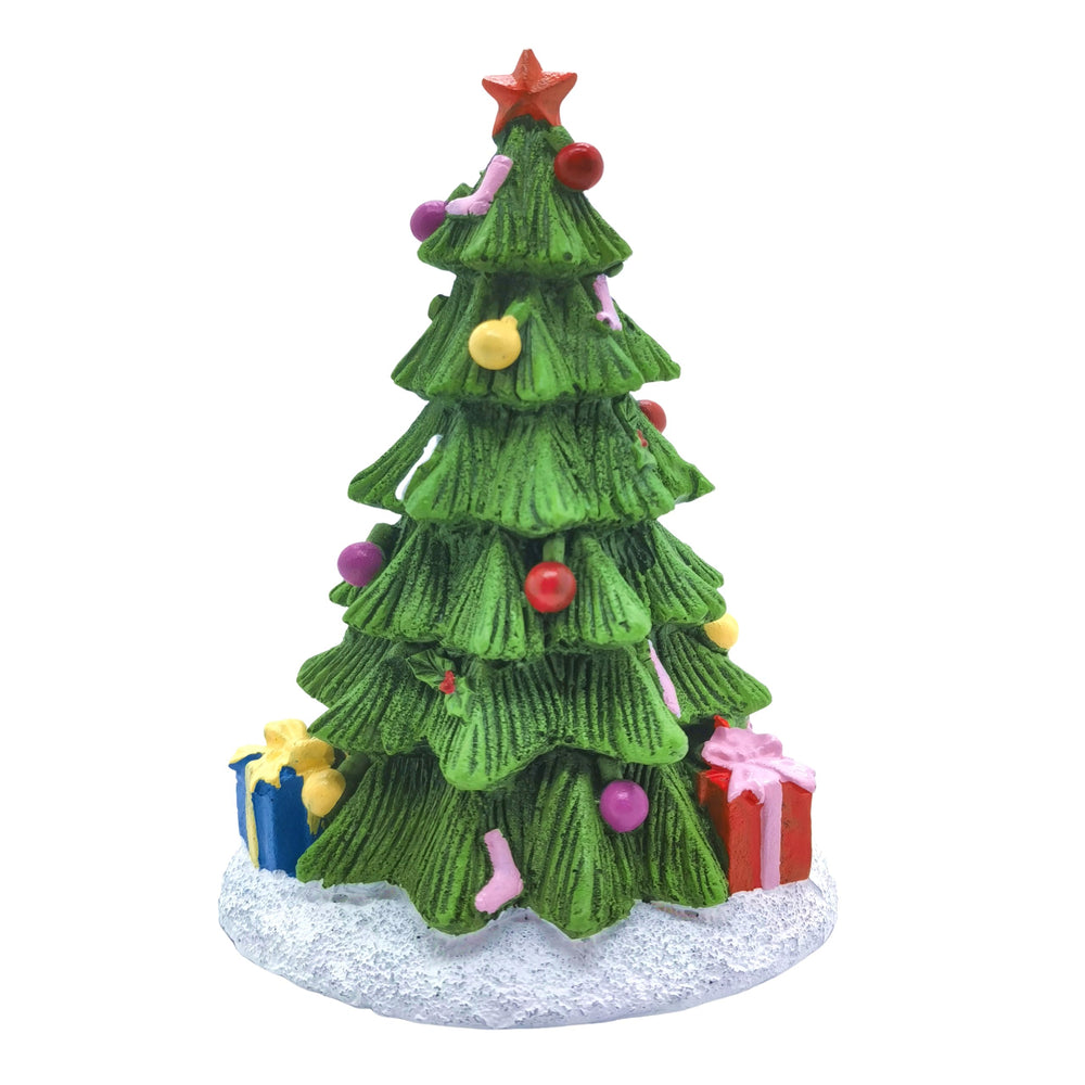 M2cbridge decoración árbol Navidad acuario, añade color y encanto submarino para peces