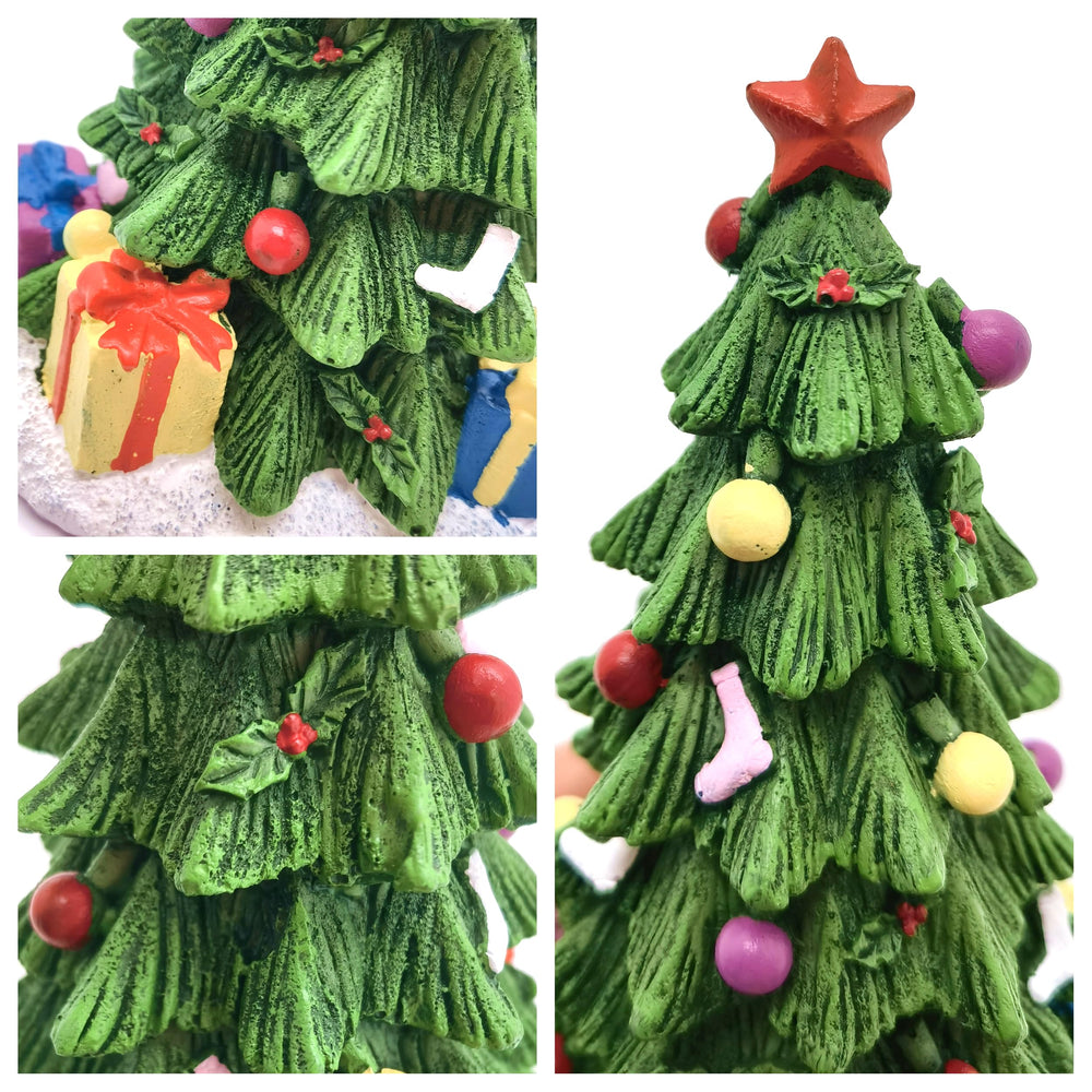 M2cbridge decoración Navidad acuario, escena submarina para paisajes festivos