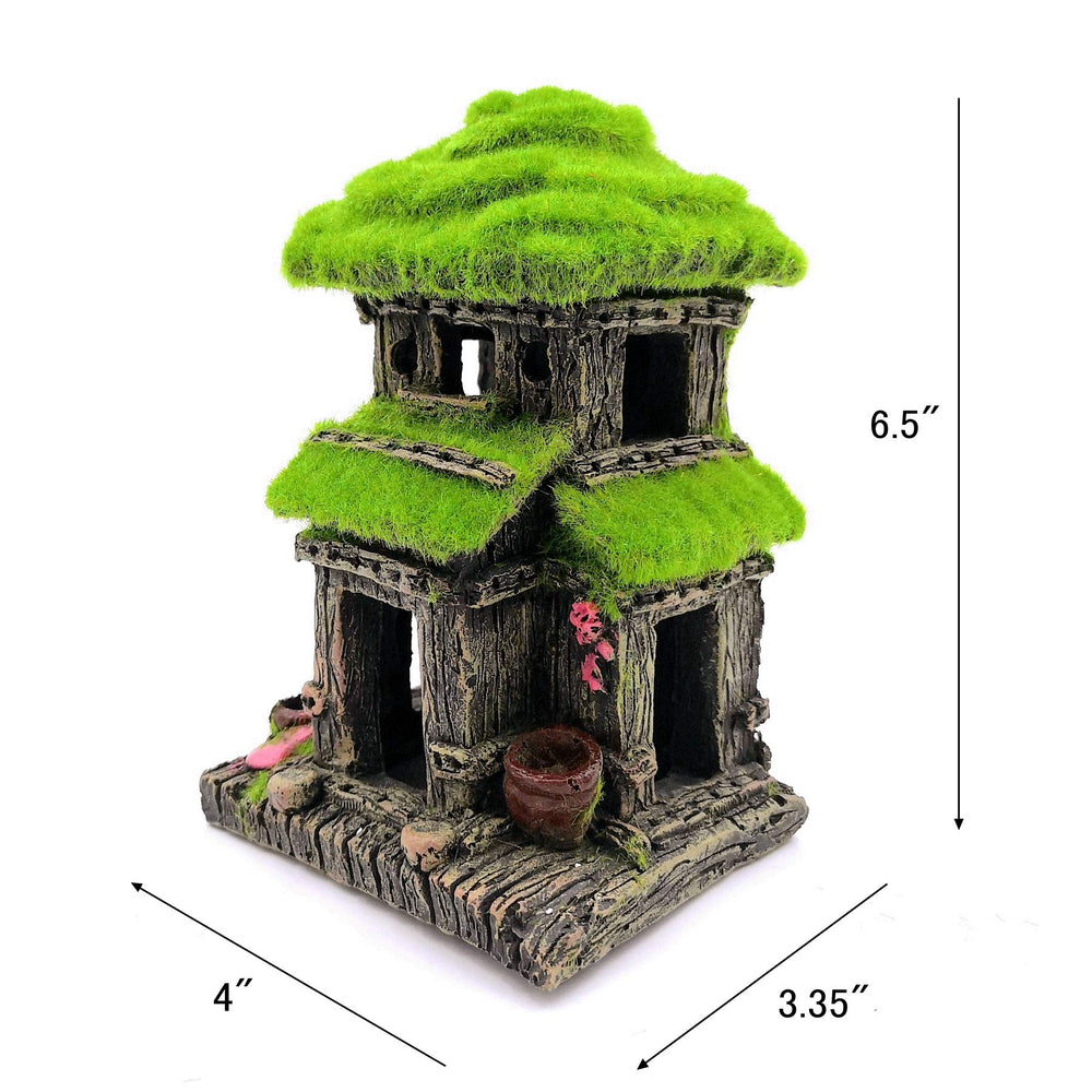 M2cbridge green moss detailing enhances natural aesthetics while keeping water conditions stable