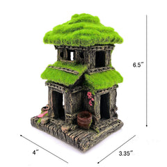 M2cbridge green moss detailing enhances natural aesthetics while keeping water conditions stable