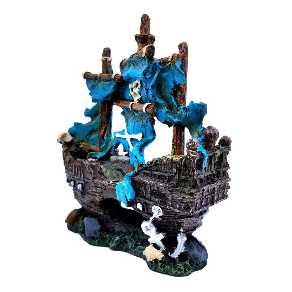 M2cbridge hand-painted detail aquarium decoration showcases craftsmanship and color depth.