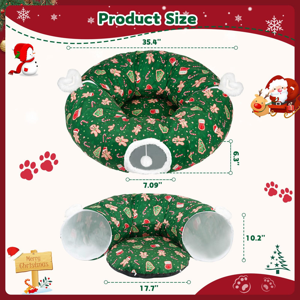 Maansfy cat bed features easy-zip assembly for quick setup.
